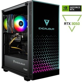 Resim Casper Excalibur E65H.144F-BF50X-0HC i5-14400F 16 GB 1 TB NVMe SSD RTX3050 Dos Masaüstü Oyuncu Bilgisayarı 