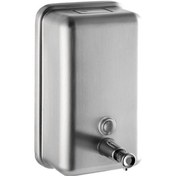 Resim Paslanmaz Krom Duvara Asma Sıvı Sabunluk 500 Ml 