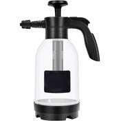 Resim Manuel Hava Basıncı Kar Köpük Püskürtücü, Araba Fanı Şeklinde Köpük Yıkama 2.0l Ev Araba Yıkama Bahçe 