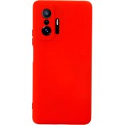 Resim 11T Kılıf Nano Içi Kadife Silikon - KIRMIZI-(5796) 