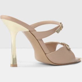 Resim Aldo Lecce-Tr Sandalet Topuklu Terlik - Gold 