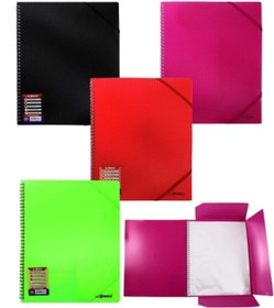 Resim Globox Katalog Sunum Dosya Spiralli 30 Lu Karışık Renk 