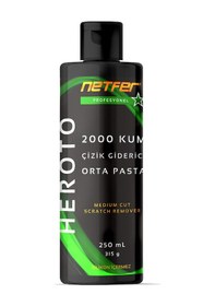 Resim Netfer 3'lü Orta Kalın Pasta Cila Set - 3x250 Ml 