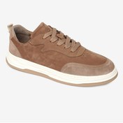 Resim Greyder Erkek Koyu Vizon Hakiki Deri Sneaker Ayakkabı 4Y1SA17511 