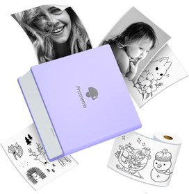 Resim Phomemo M02 Mini Taşınabilir Akıllı Cep Sticker Fotoğraf Yazıcı, Yapay Zeka Destekli Uygulama 