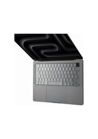 Resim Macbook Neo/pro/air Uyumlu Iso Klavye Koruyucu Şeffaf Ultra İnce Silikon Keyboard Cover 