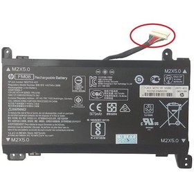 Resim HP Omen Uyumlu 17-an101nt Batarya Pil 12 pin 