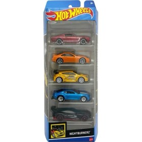 Resim Hot Wheels Nıghtburnerz 1:64 Ölçekli Döküm Araç 5'li Paket -HTV43 