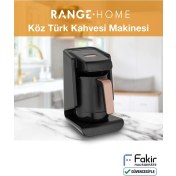 Resim Siyah Köz Blackrose Türk Kahve Makinesi ile Pratik Kahve Hazırlama Keyfi 