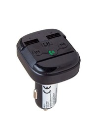 Resim Ayt Hello Hl-19681 X12 Handsfree Çift Usb Sd Bluetooth 12-24 Volt Fm Transmitter Oto Araç Çakmaklık Müzik Bağlantı Cihaz 