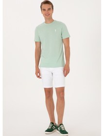 Resim U.s. Polo Assn. Erkek Beyaz Şort Jean 50304345-dn0015 Whıte 