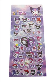 Resim nolva Çzgflm Karakteri Kabartmalı Sticker 