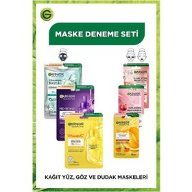 Resim 6'lı Kağıt Maske Deneme Seti pktgrnkagitmaskeset-10718 