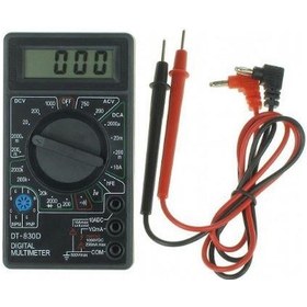 Resim Elektronikport-Avometre Dijital Ölçü Aleti Multimetre Dt-830 