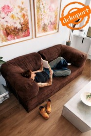 Resim Dekoport Relax Kanepe Yatak Olabilen Aktivite Koltuğu Yıkanabilir-silinebilir Özel Bondex Sünger 