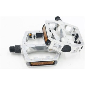 Resim Neco Ep-892 Taıwan Geniş Gümüş Platform Pedal Alüminyum 