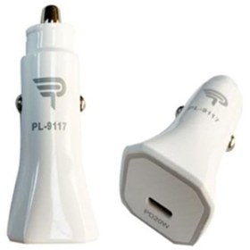 Resim FitPlus Pl-9117 20w Pd Type-c Araç Şarj Adaptörü 