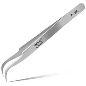 Resim Lalvolin İpek Kirpik Cımbızı Profesyonel Karga Burun Paslanmaz Çelik VETUS 