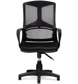 Resim Misafir Bekleme Sekreter Koltuğu Siyah Arya Model 