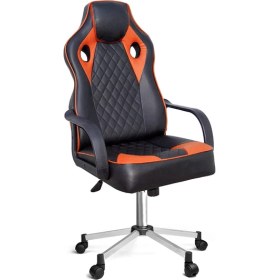 Resim Türksit Spider Oyuncu Koltuğu Krom Ayak Gri 