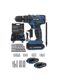 Resim Steiner Sta 58 V 5 Ah Darbeli Çift Akülü Şarjlı Vidalama + 24 Parça Set 