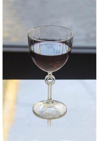 Resim Paşabahçe Amore 6 Lı Ayaklı Kadeh Bardak 440303 - Şeffaf 