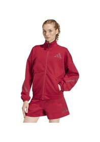 Resim Adidas W Zn.e. Tt Kadın Spor Eşofman Üstü - Kc7736 Kırmızı 