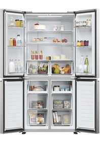 Resim Haier HCR3818ENMM 467 LT No-Frost Gardırop Tipi Buzdolabı 