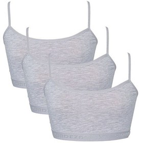 Resim Alıştırma Sütyeni İp Askı Yarım Atlet 3'lü Paket 001 
