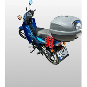 Resim 10Tech Oltakilit Profesyonel Olta Taşıma Aparatı - Motor ve Bisiklet Uyumlu (Tekli/çiftli Seçenekli) 