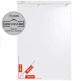 Resim Flavel 1003 3 Bölmeli Derin Dondurucu 