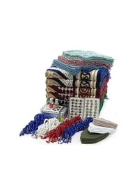 Resim Eyyübi 20 Kişilik Hac Ve Umre Hediyelik Kadife Seccade Set 