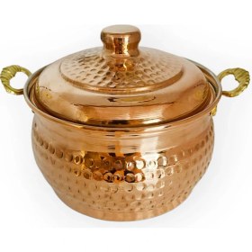 Resim Efemir Bakır Mini Güveç Tencere No: 3 