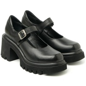 Resim Sıyah Oxford Klasik Kadın Rc-22740 John May Siyah 