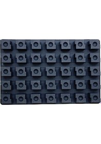 Resim Çoklu Silikon Kek Kalıbı 40x60 Cm - Tekno 