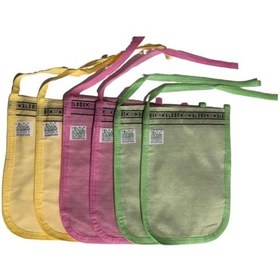 Resim Kelebek Kese İnce Kese Spa Kese Banyo Kesesi Bora Kese 6 Adet 