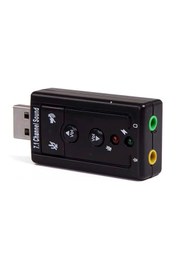 Resim aogo Usb Ses Kartı Virtual Sound Tak Kullan Kulaklık Mikrofon Çıkışı 7.1 Channel Harici Ses Kartı 