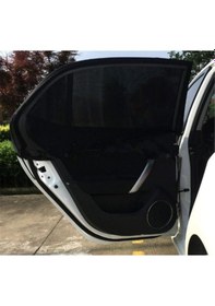 Resim Araba Araç Oto Yan Cam Güneşlik Örtü Perde Kılıf Güneşliği Araba 