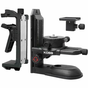 Resim KOBB KBL10SET Mıknatıslı Hassas Ayarlanabilir Lazer Hizalama Aparatı + Mıknatıslı Lazer Hizalama Sabitleme Aparatı 
