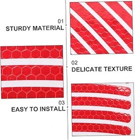 Resim Yansıtıcı Jant Şeritleriyle Bisikletinizin Görünümü - Gece Görünürlüğü Ve Güvenlik Için 100 Adet Araba Jant Etiketi 