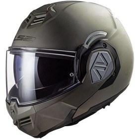 Resim Ls2 Advant Çene Açılır Motosiklet Kaskı 67098 Kum 