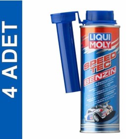 Resim Liqui Moly 3720 Speed Tec Benzin Yakıt Katkısı 4 x 250 ML 