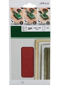 Resim 10'lu Titreşimli Zımpara Kağıdı Seti, 93x185 Mm, 60/120/180 Kum 1 Paket 