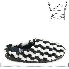 Resim Gezer Kadın Kışlık Ev Bahçe Gondol Terlik Siyah 