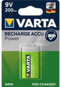 Resim Varta Şarj Edilebilir Pil 9V 200Mah-56722 