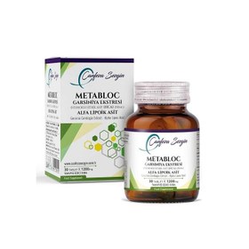Resim Canfeza Sezgin Metabloc Garsiniya Ekstresi Alfa Lipoik Asit 30 Tablet 