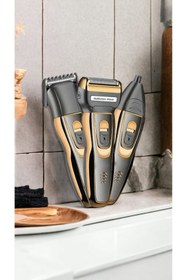 Resim Shavingtech RD-6360 3 Başlıklı Tıraş Makinası Profesyonellerin Tercihi 