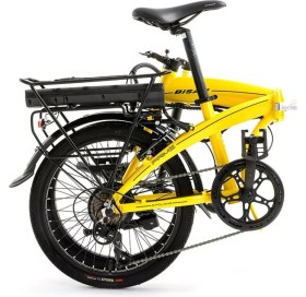 Resim Bisan Prime 7V Vb Elektrikli Katlanır Bisikleti Mat Gri 