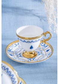 Resim Acar Kallisto 6 Kişilik Kahve Fincan Takımı - 90 Ml Renkli 