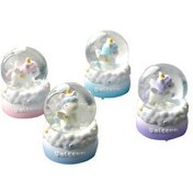 Resim Mini Işıklı Unicorn Kar Küresi 